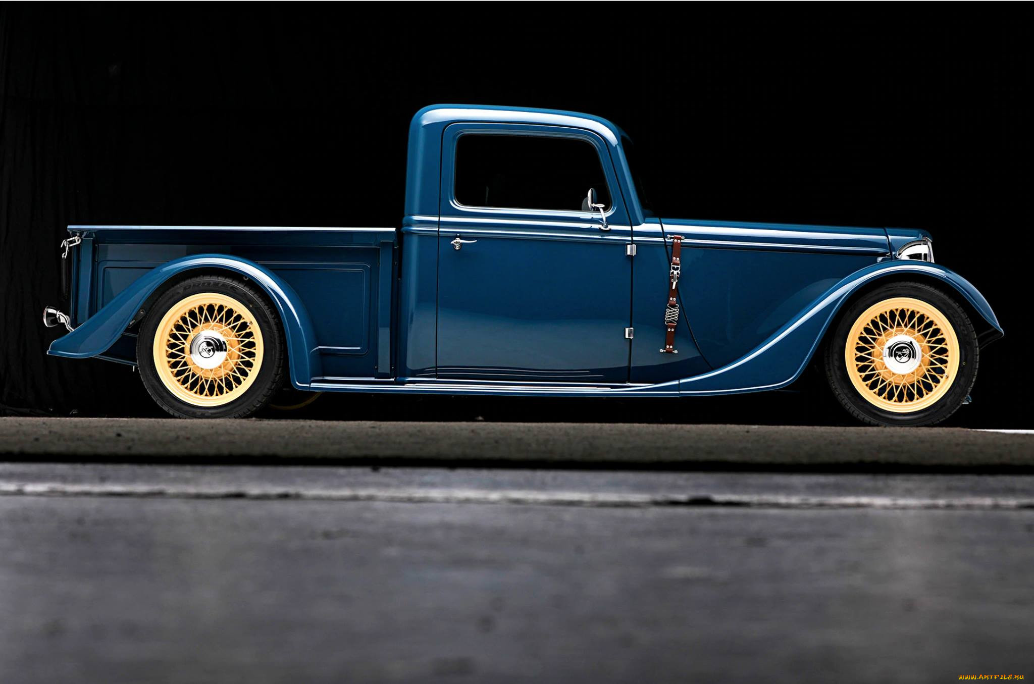 , custom pick-up, ford